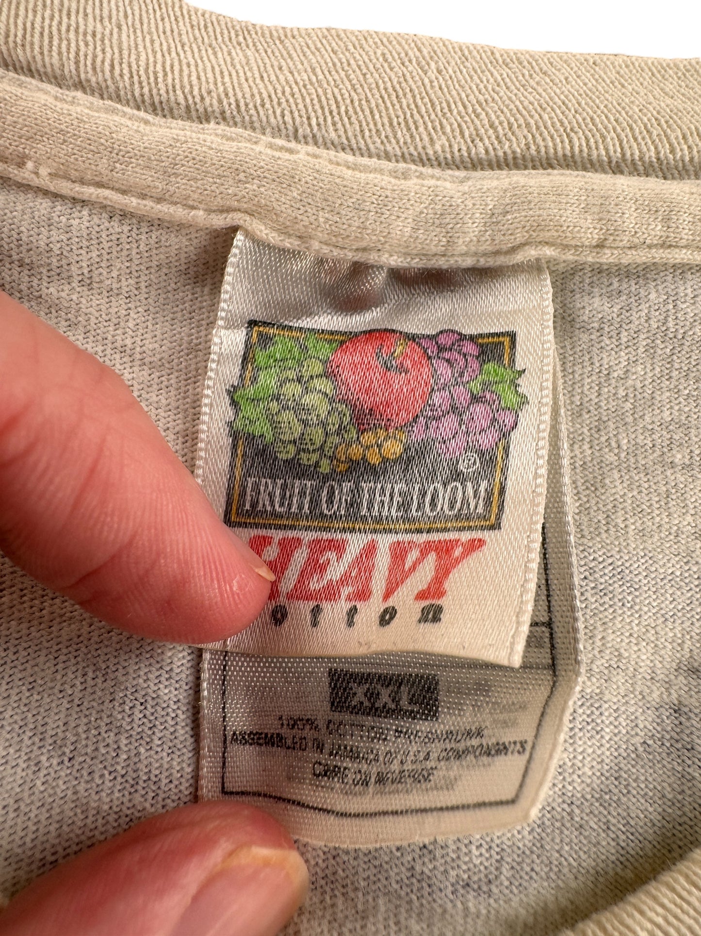 Tag on Vintage Ford AOP Tee SZ XL AS IS