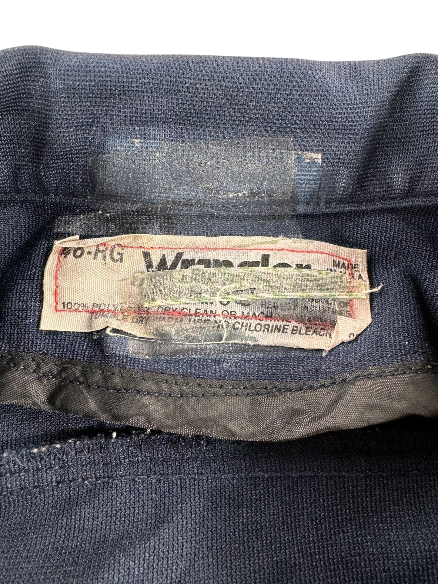 Tag on Vintage Wrangler Gas Station Jacket SZ 46
