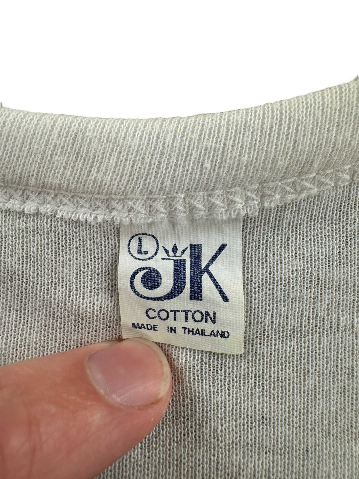 Tag on Vintage Thailand Floating Market Tee SZ XS