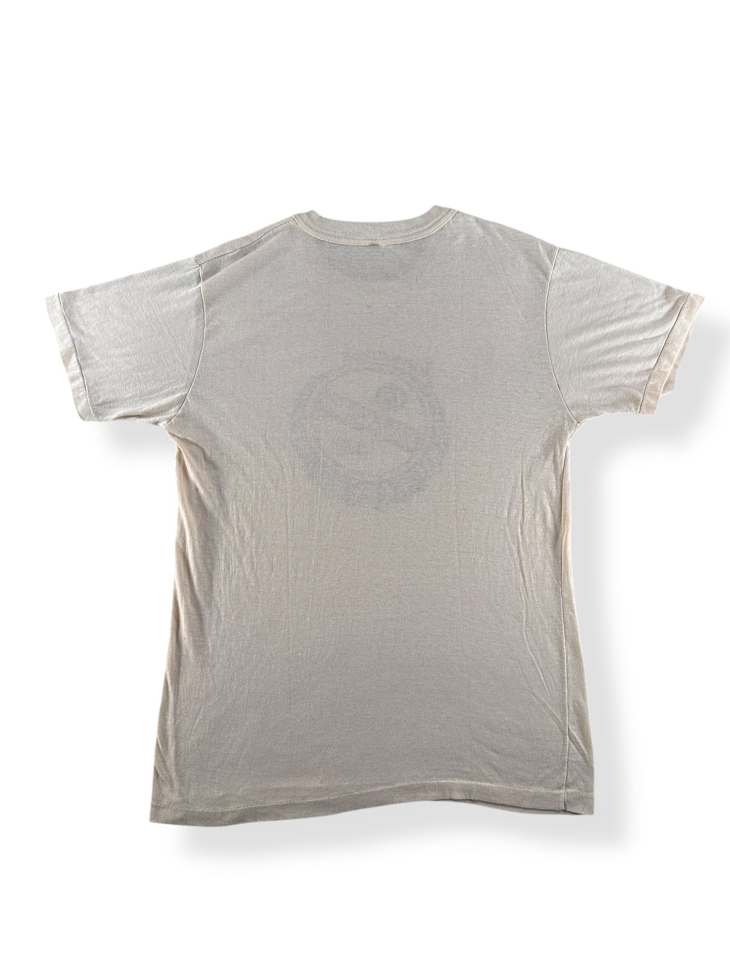 Back of Vintage Jamaica Red Stripe Tee SZ S