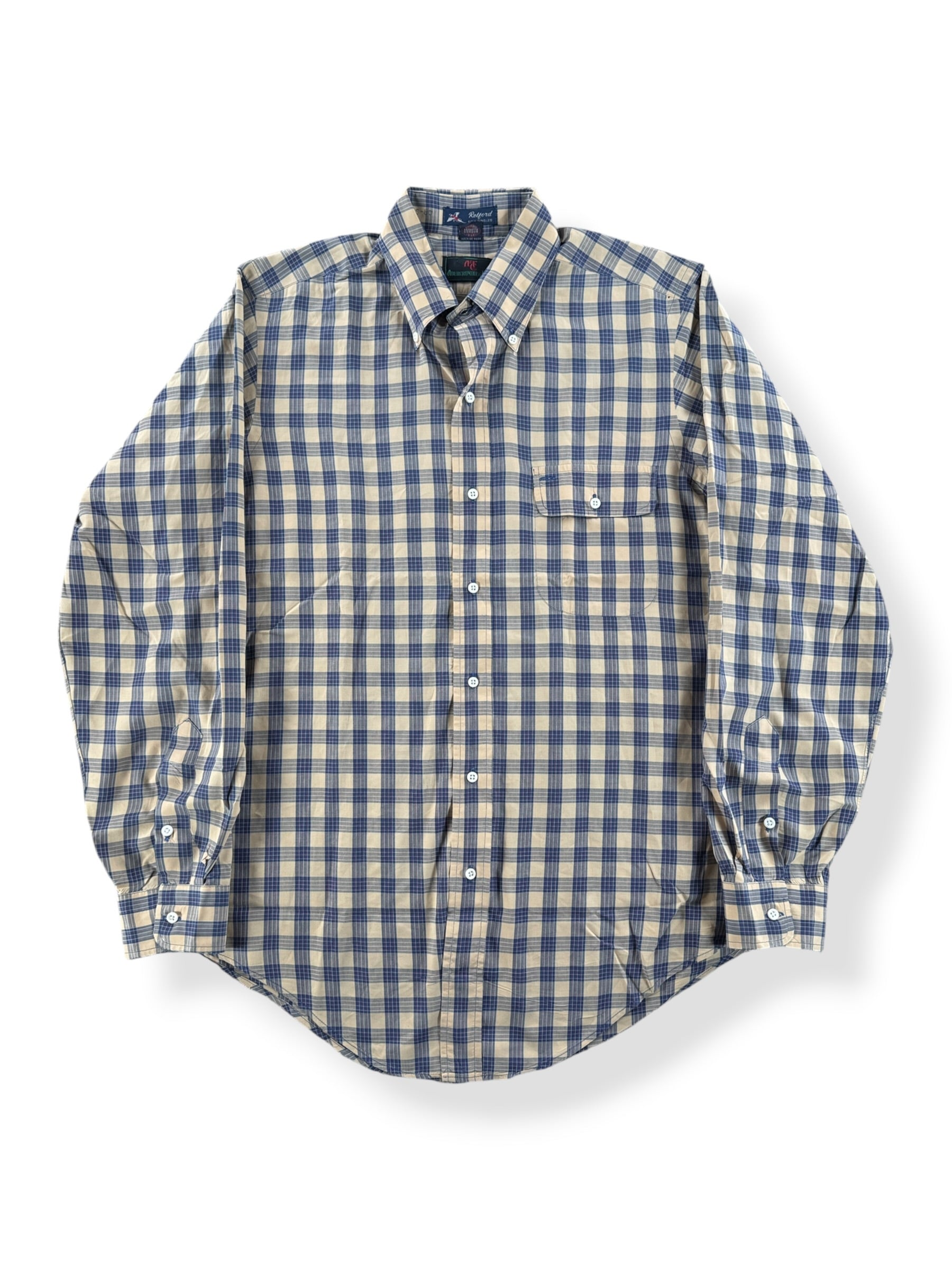 vintage dress shirts Vintage 80s Abercrombie & Fitch Plaid Shirt SZ M – The Barn Owl Vintage  Goods