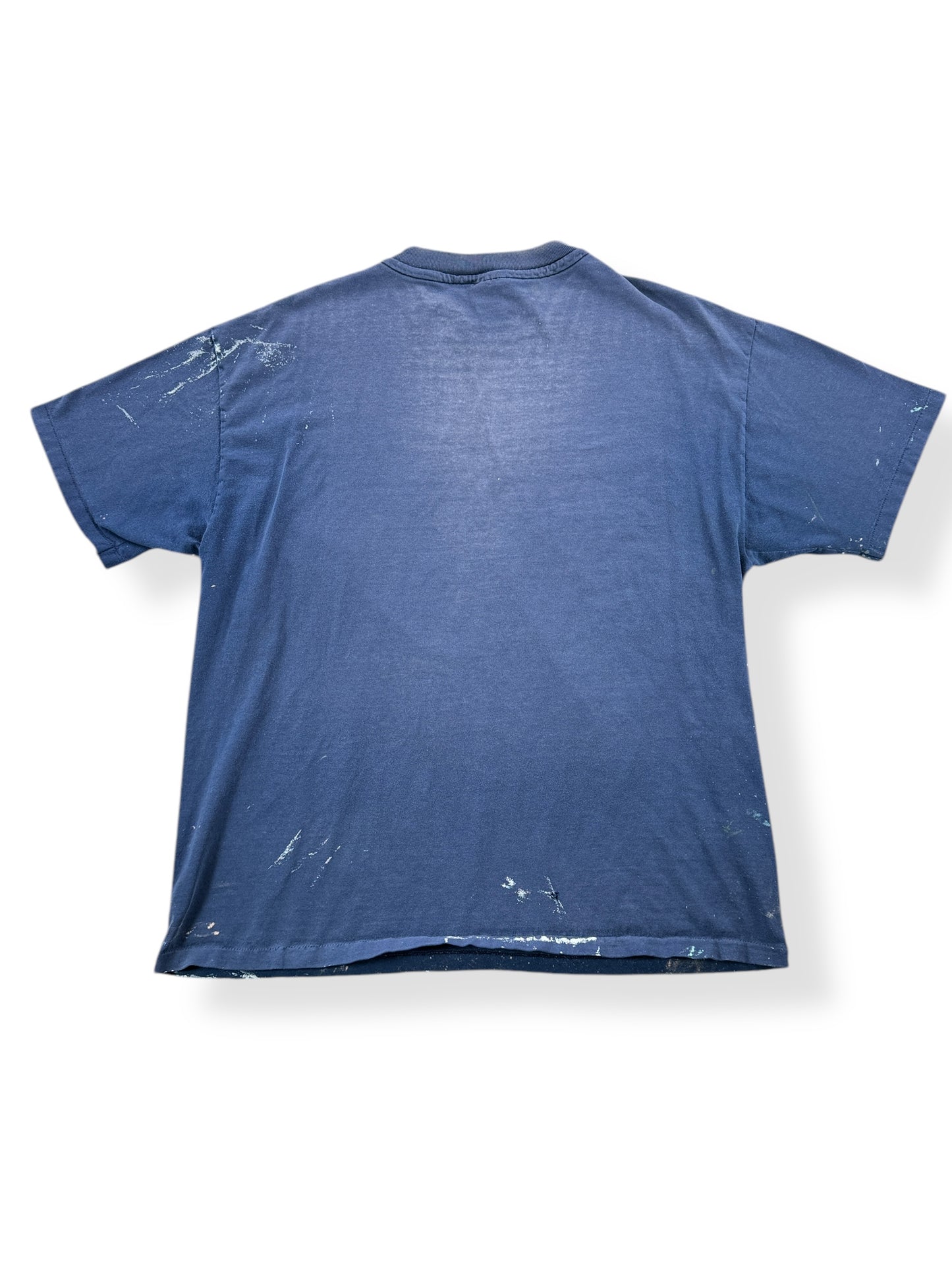 Back of Vintage The Ultimate Mariners Distressed Fader Tee SZ L