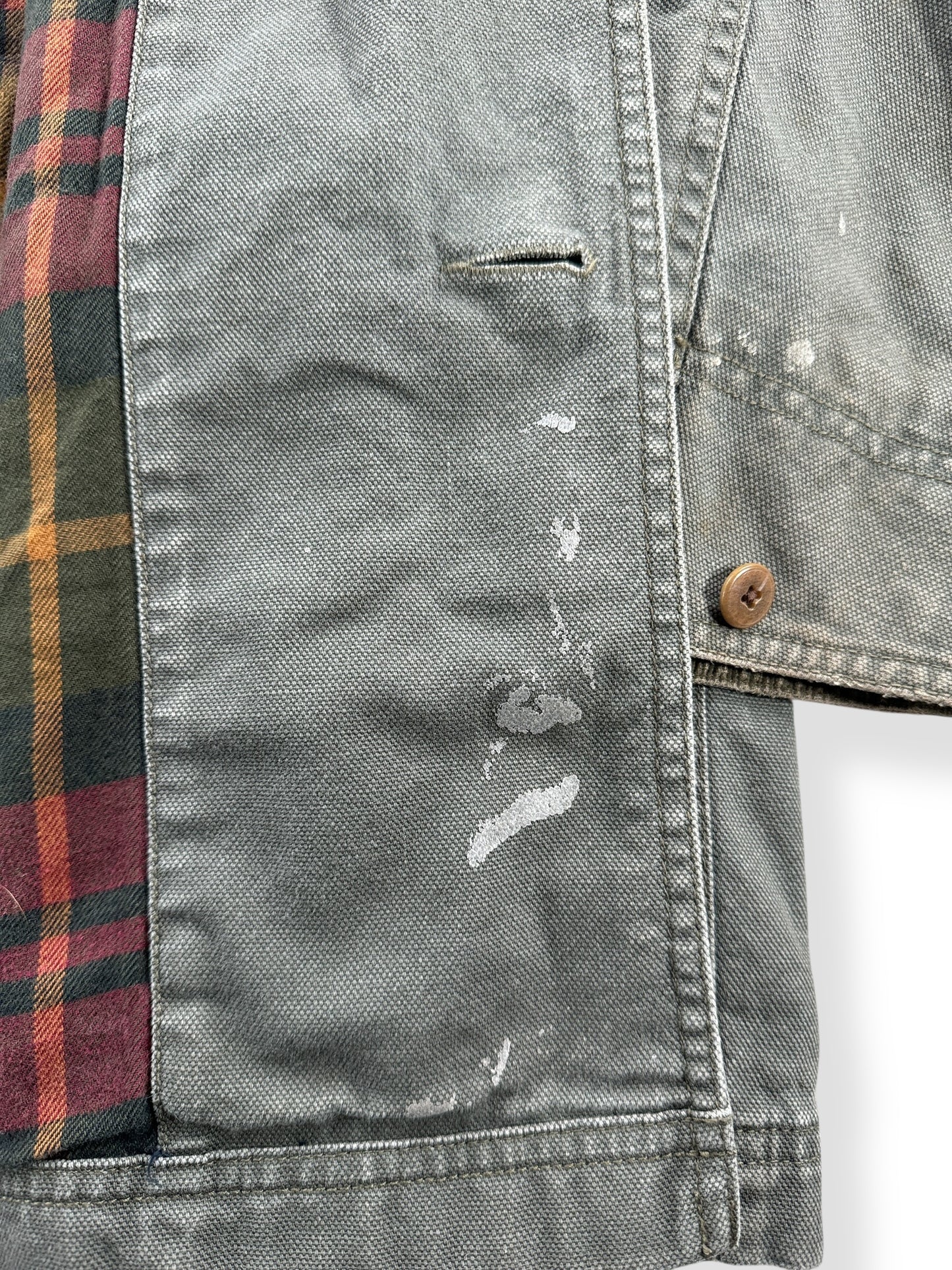 Stains on Vintage LL Bean Barn Coat SZ XL