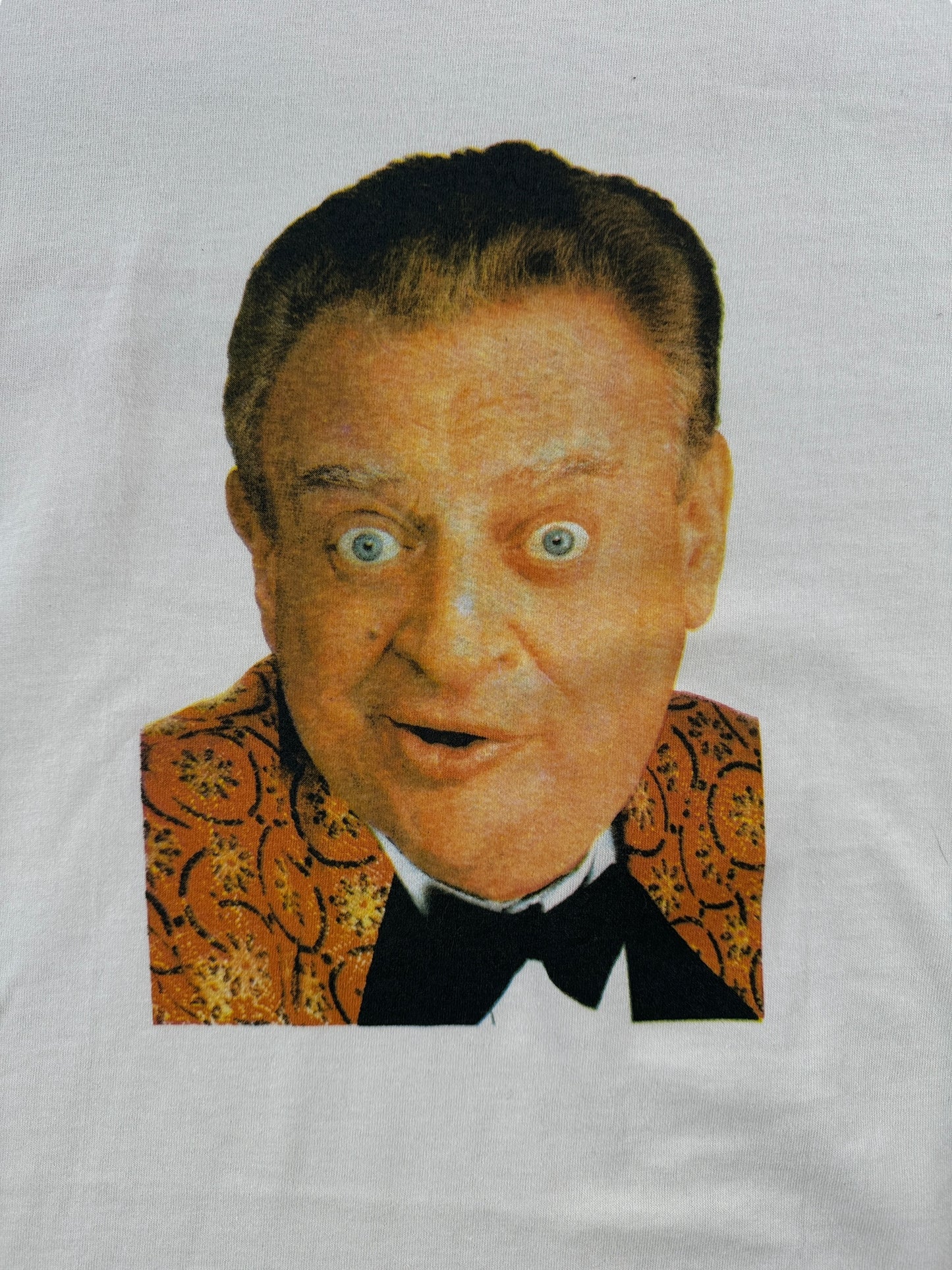 Back Graphic of Vintage Rodney Dangerfield Meet Wally Sparks Promo Tee SZ XL