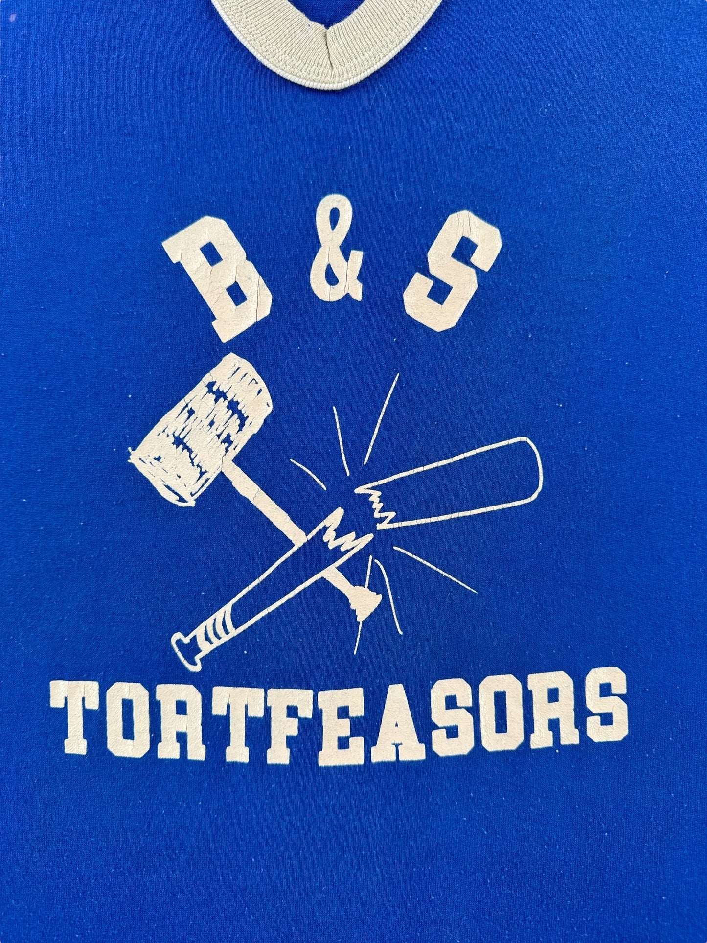 Graphic of Vintage B&S Tortfeasers Jersey SZ M
