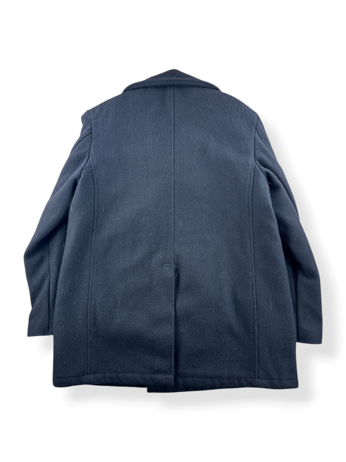 Back of Vintage Wool Pea Coat SZ L