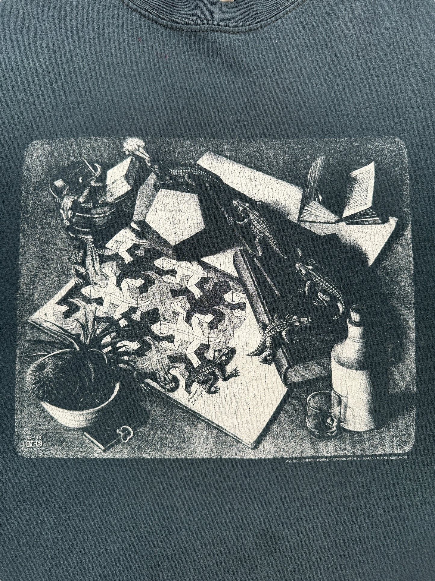 Graphic of Vintage MC Escher Tee SZ M