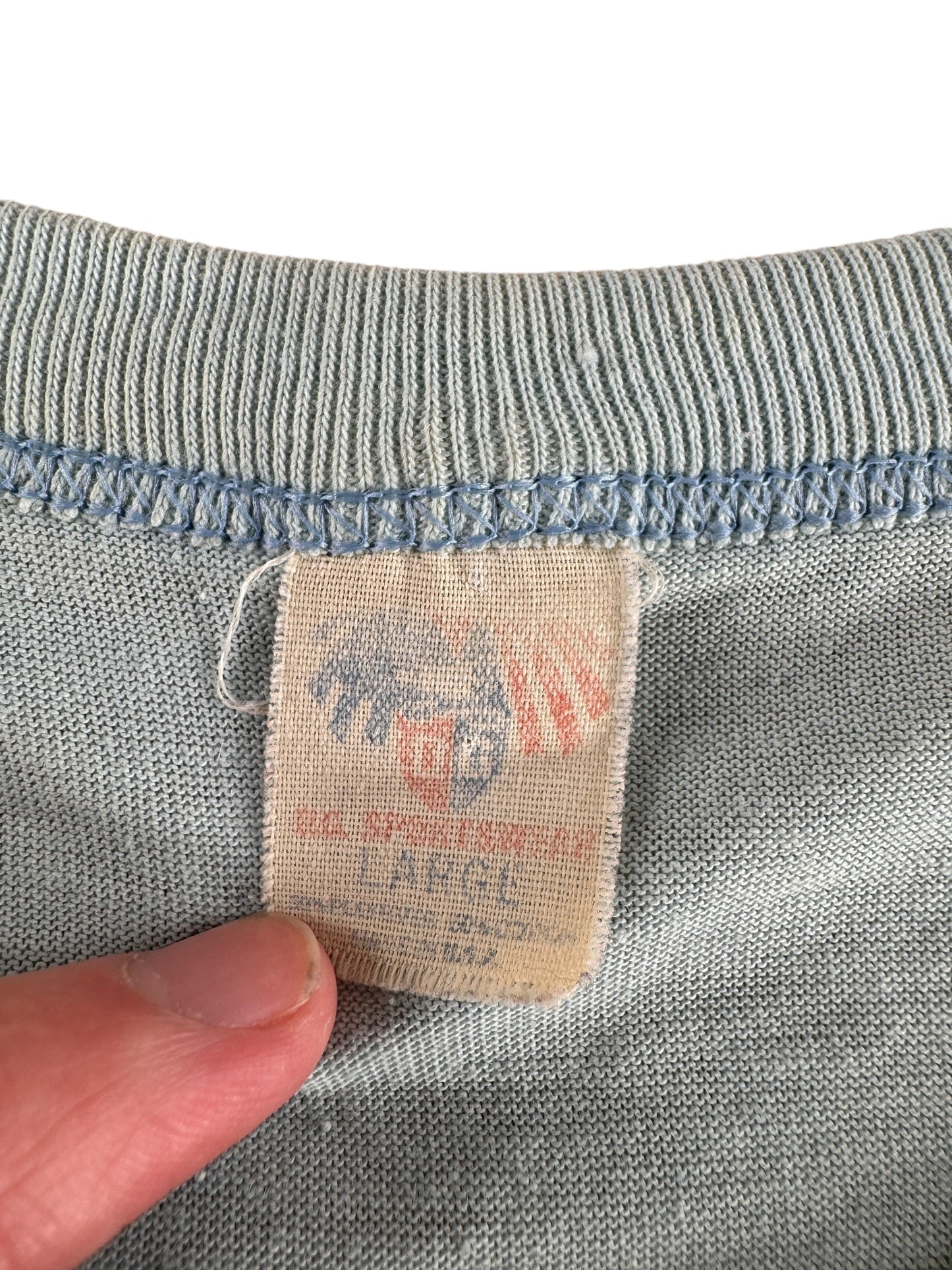 Tag on Happy Cat Smiley Tee SZ M