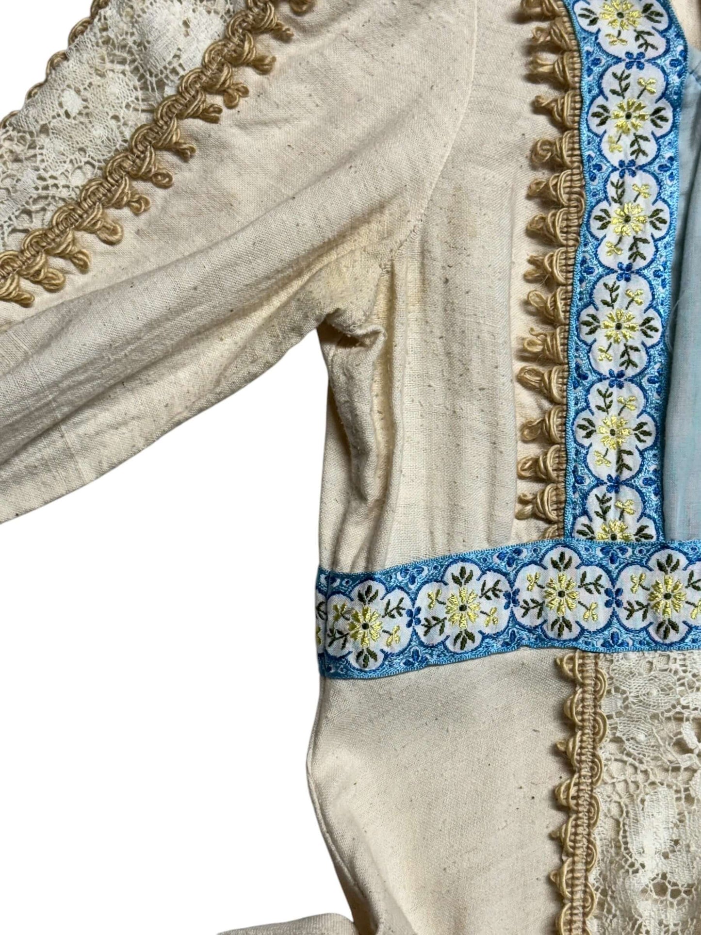 1970s Renaissance Gunne Sax Dress L-XL