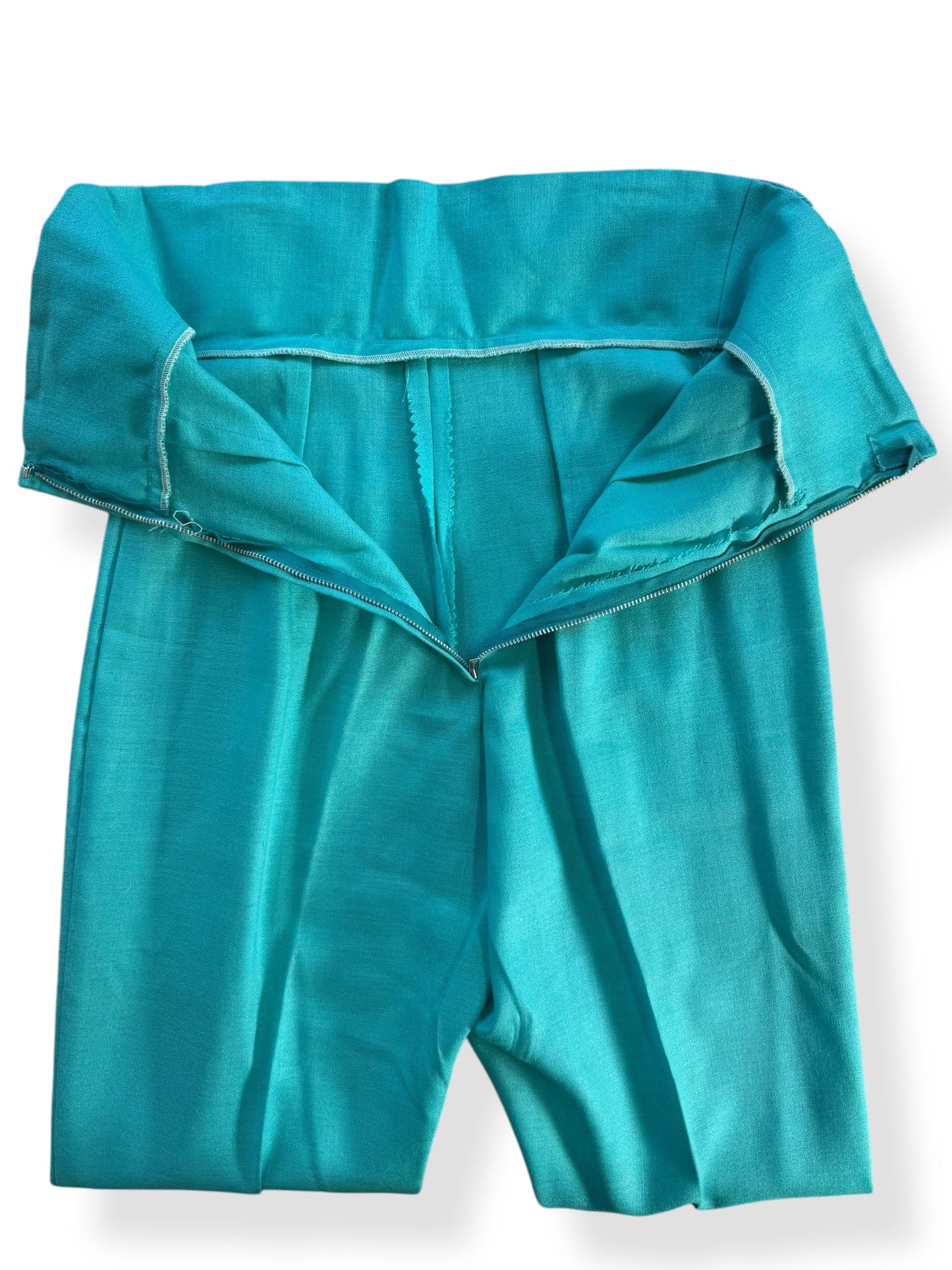 Back zipper of pants 1960s Hawaiian Togs Two-Piece Pant Set M