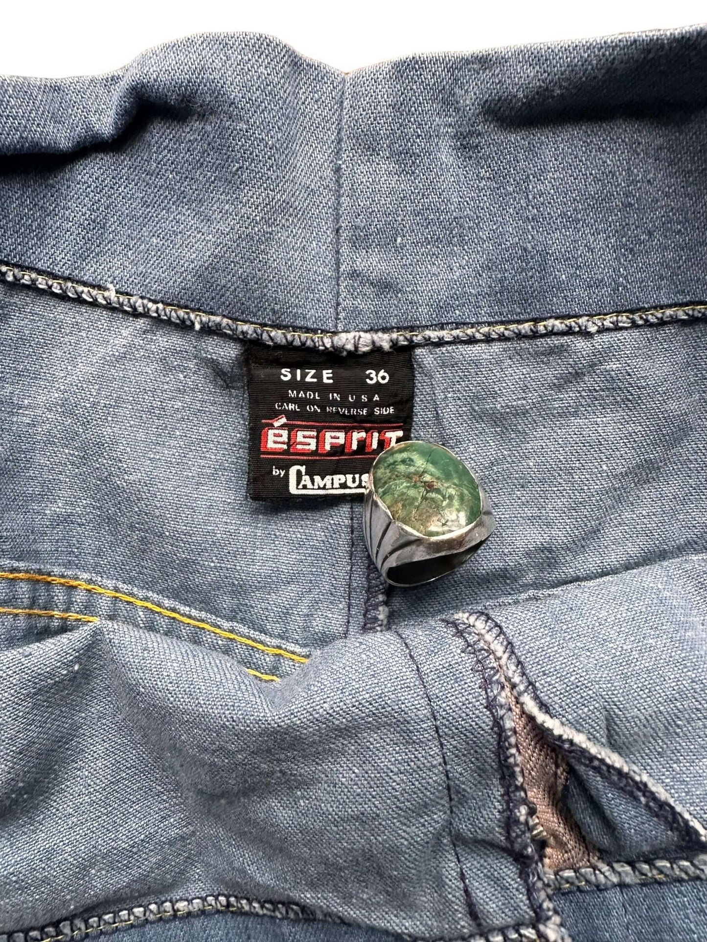 Sizing Tag Inside New Old Stock Esprit by Campus Bathing Suit SZ 36 | Barn Owl Vintage Seattle | Vintage Bathing Suit Seattle