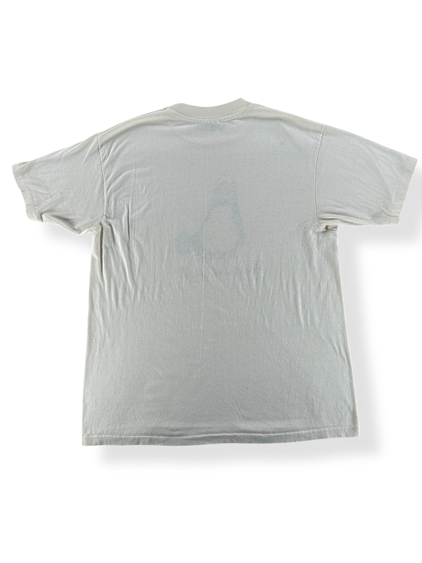 Back of Vintage Otis The Penguin Penguin Lust Bloom County Tee SZ L