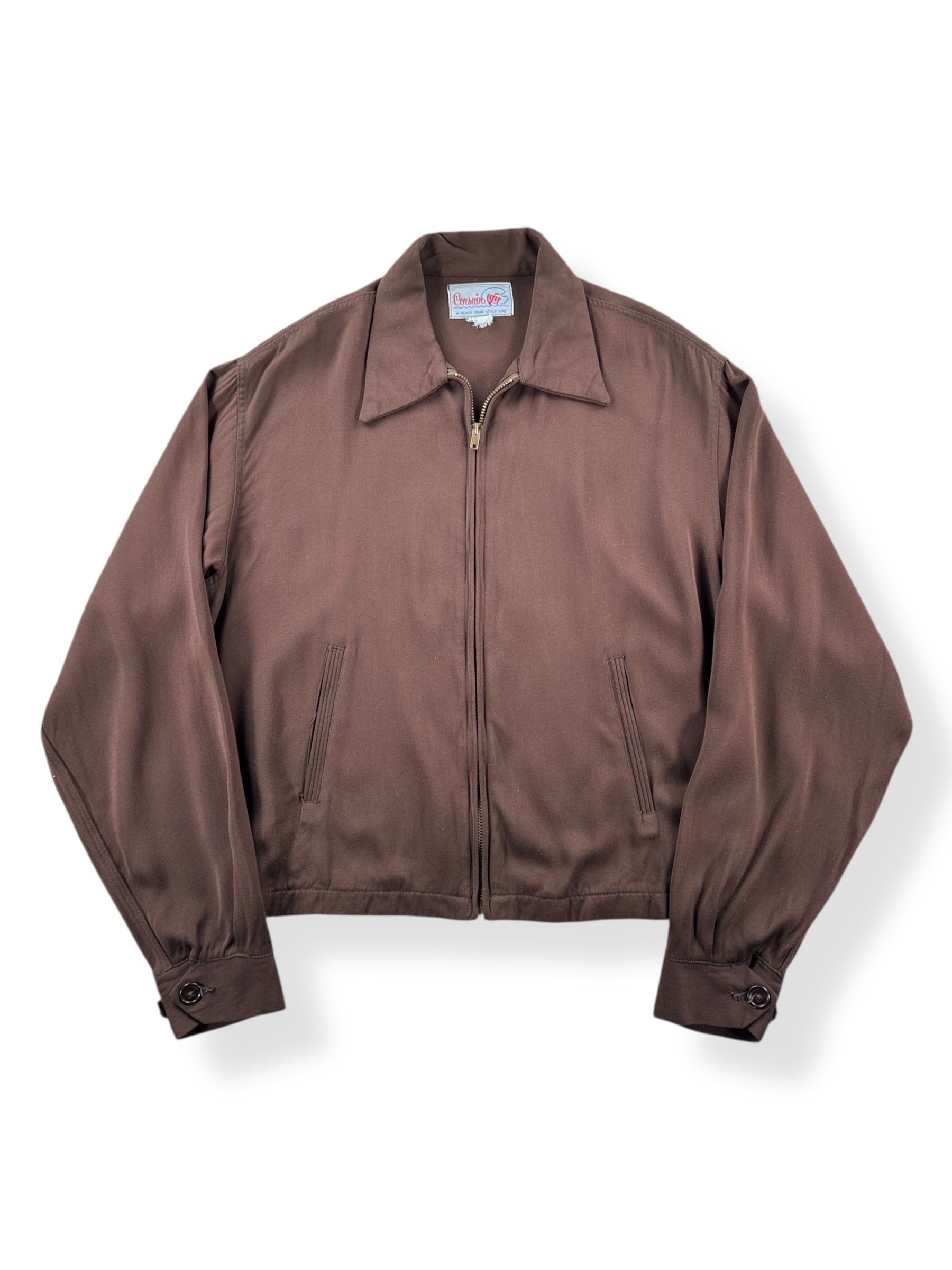 Vintage Black Bear Corsair Gab Jacket SZ M – The Barn Owl Vintage