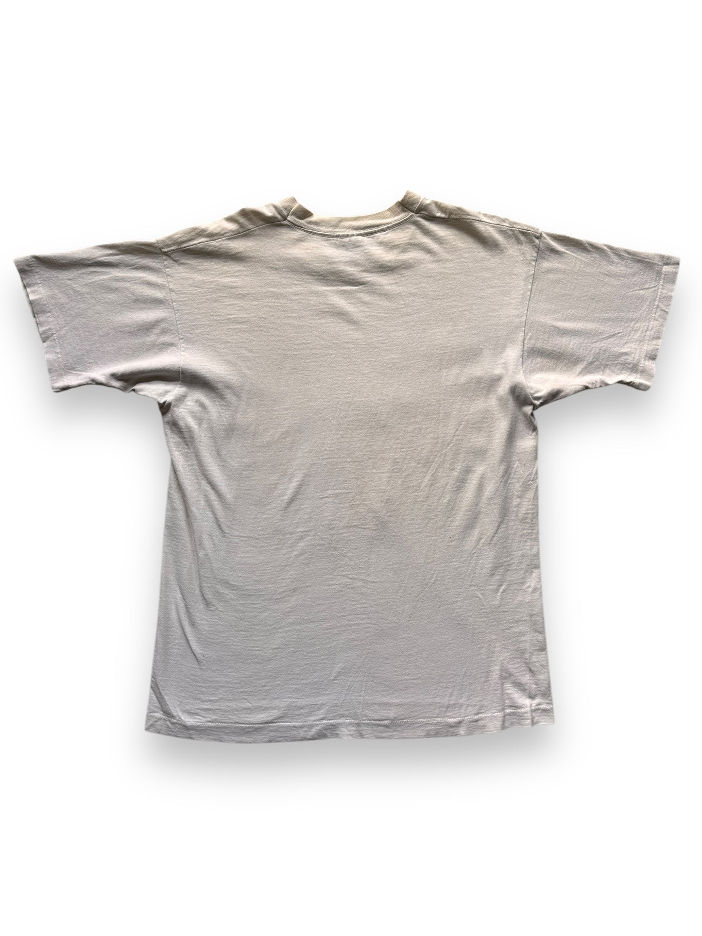 back of Vintage 1988 Fashion Victim Zig-Zag Tee SZ L