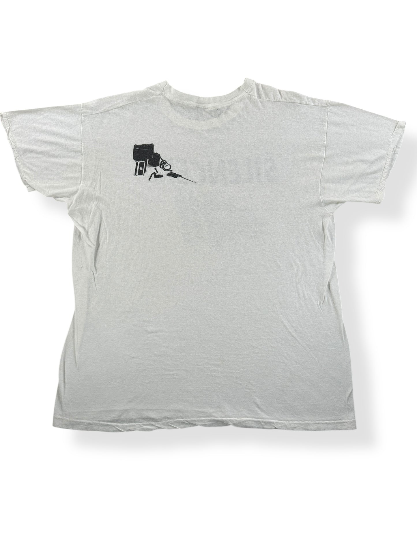 Back of Vintage The Silencers Band Tee SZ XXL