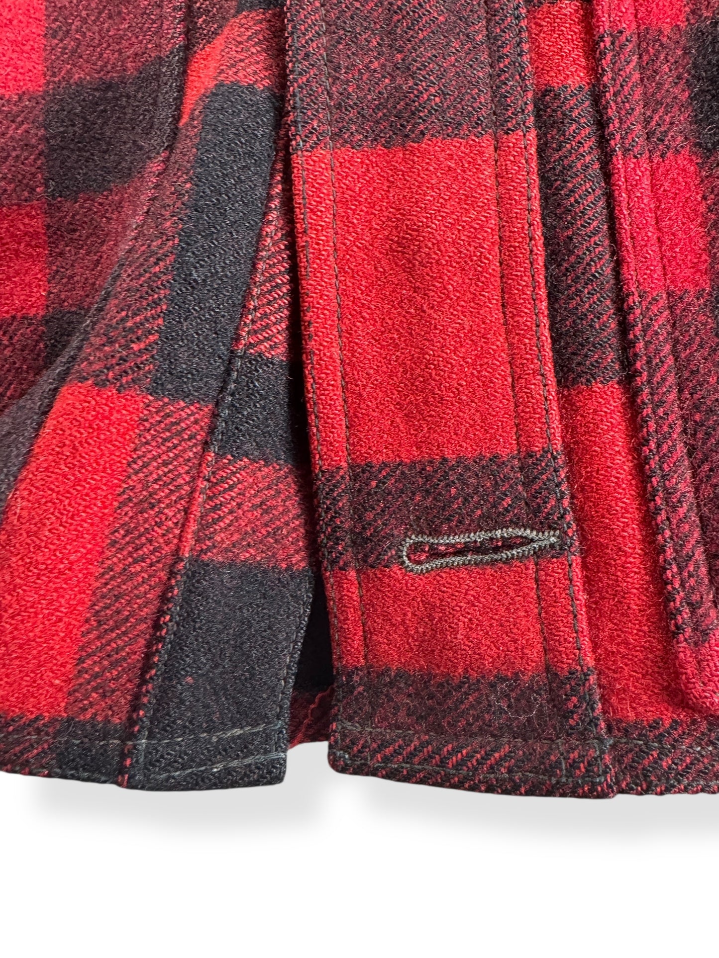 Missing Button on Vintage Filson Hunter Jacket with Custom Pocket Flaps SZ 46
