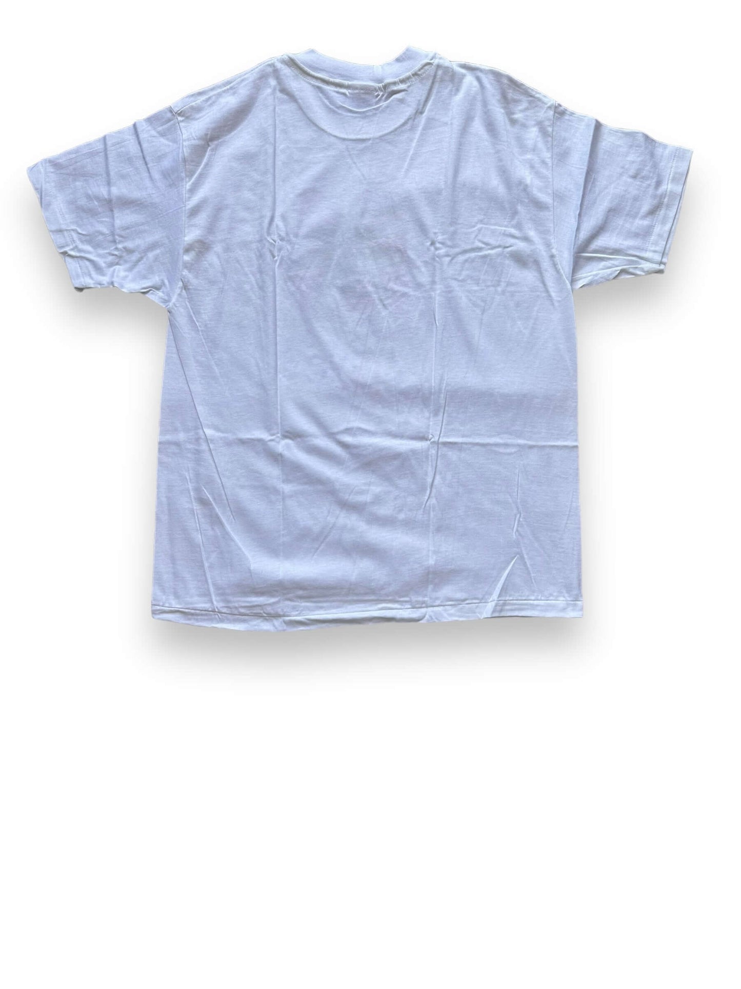 Rear View of Vintage NOS Apple Computers Rainbow Spellout T-Shirt SZ XL