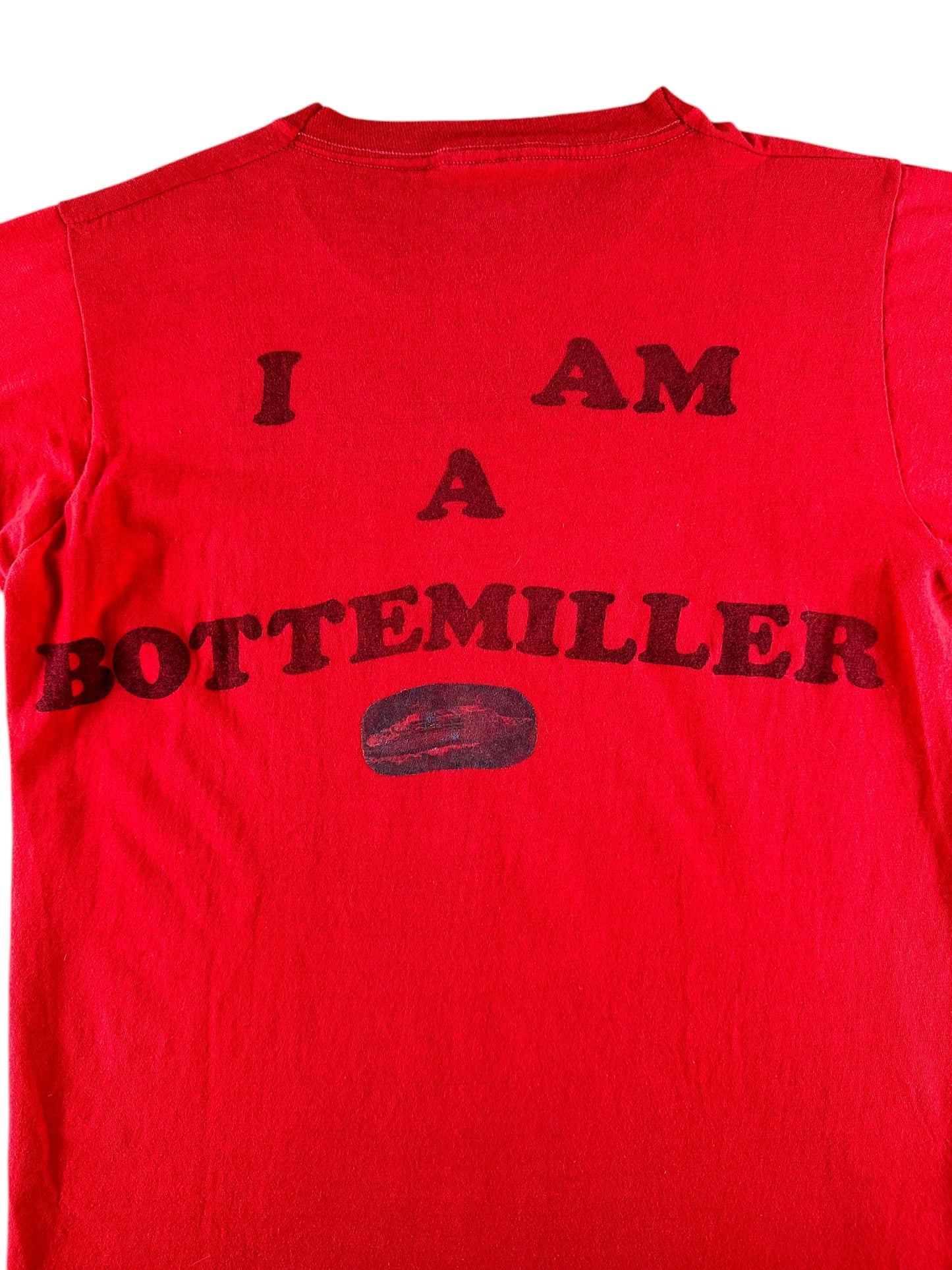Back Graphic of Vintage Interesting Everett Pocket Tee SZ S