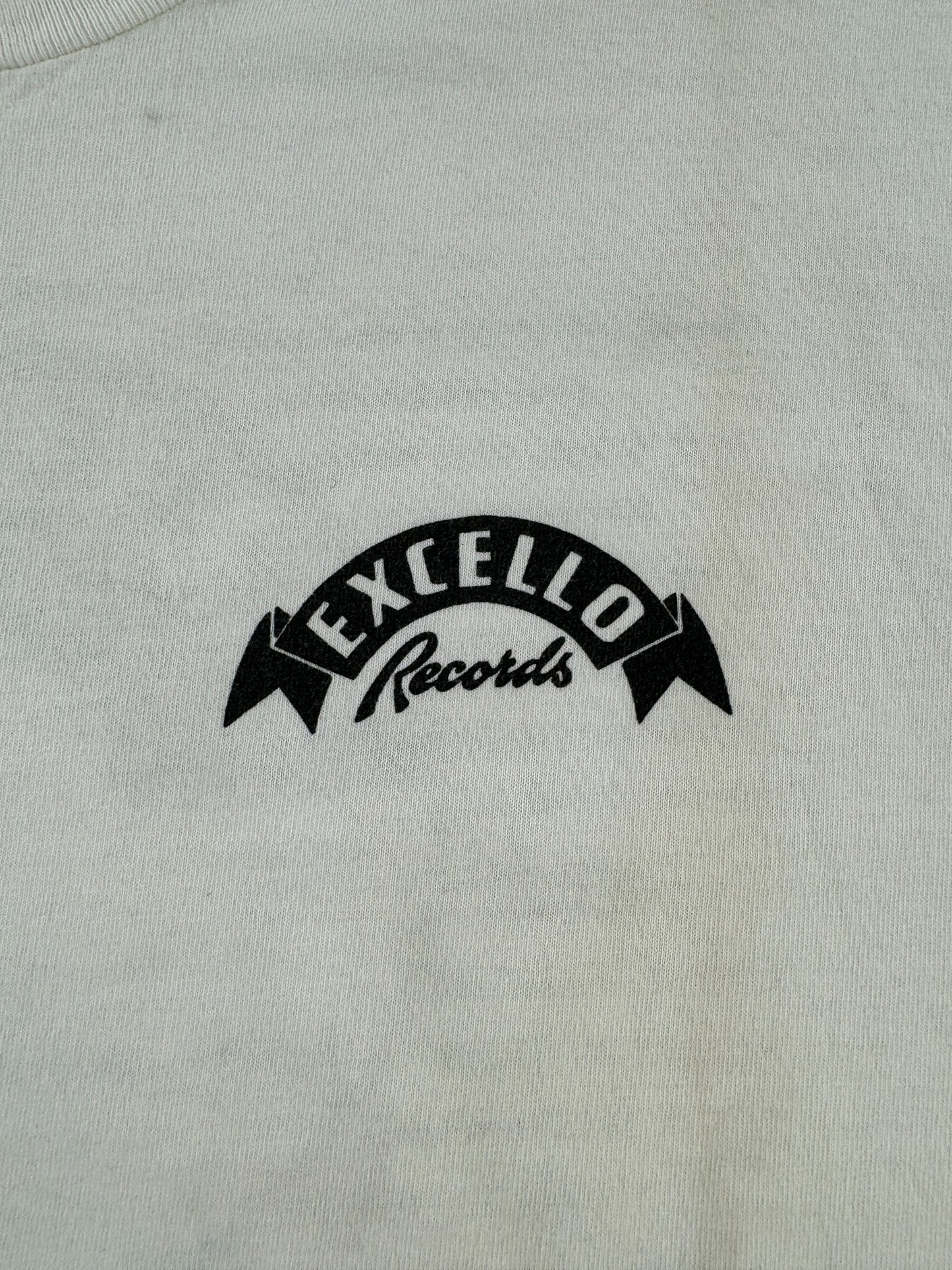 Front Graphic of Vintage Excello Records Tee SZ XL