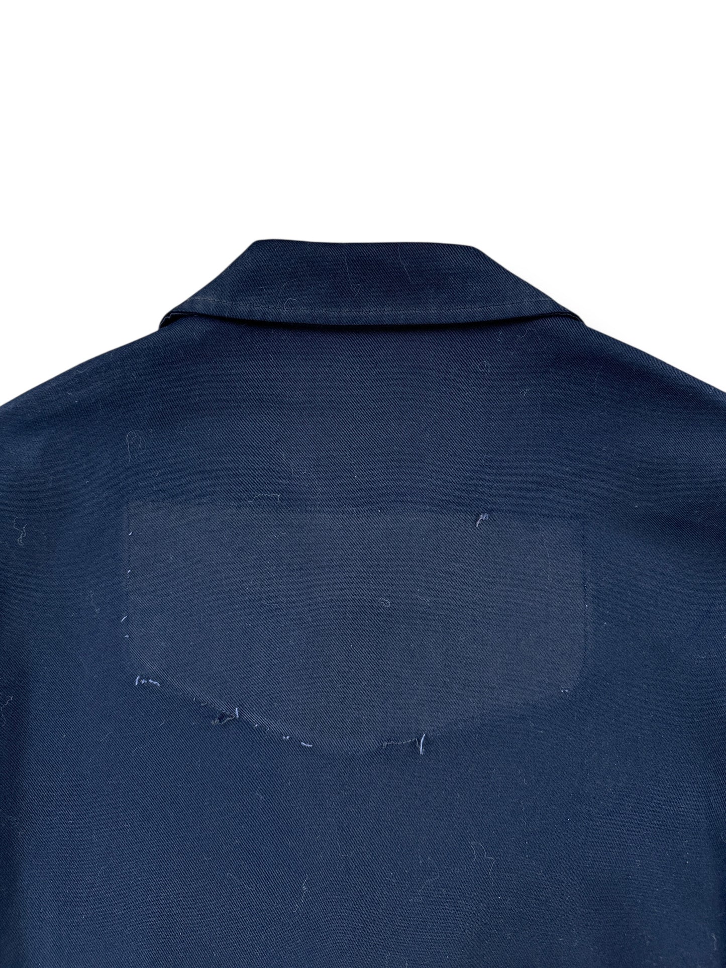 Missing Back Patch of Vintage Terry Gabardine Gas Station Jacket SZ 42