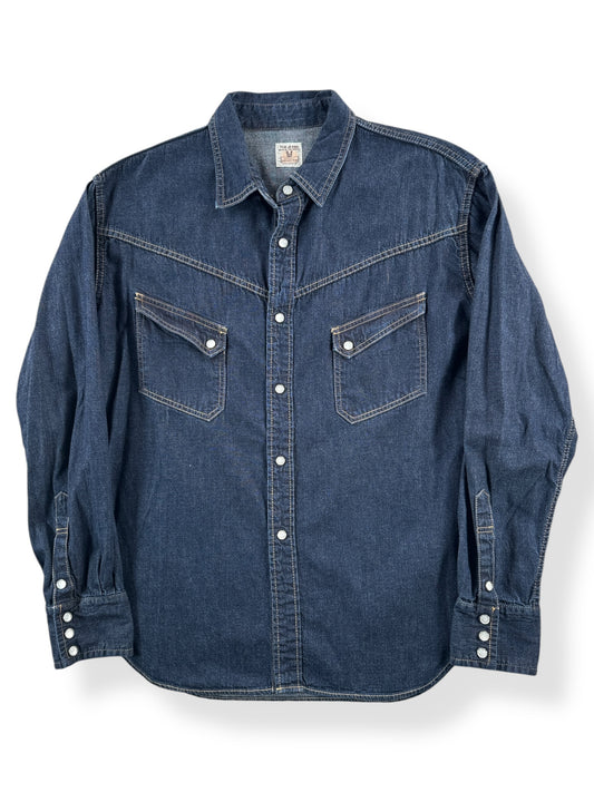 Front of Modern TCB Jeans Ranchman Shirt SZ L