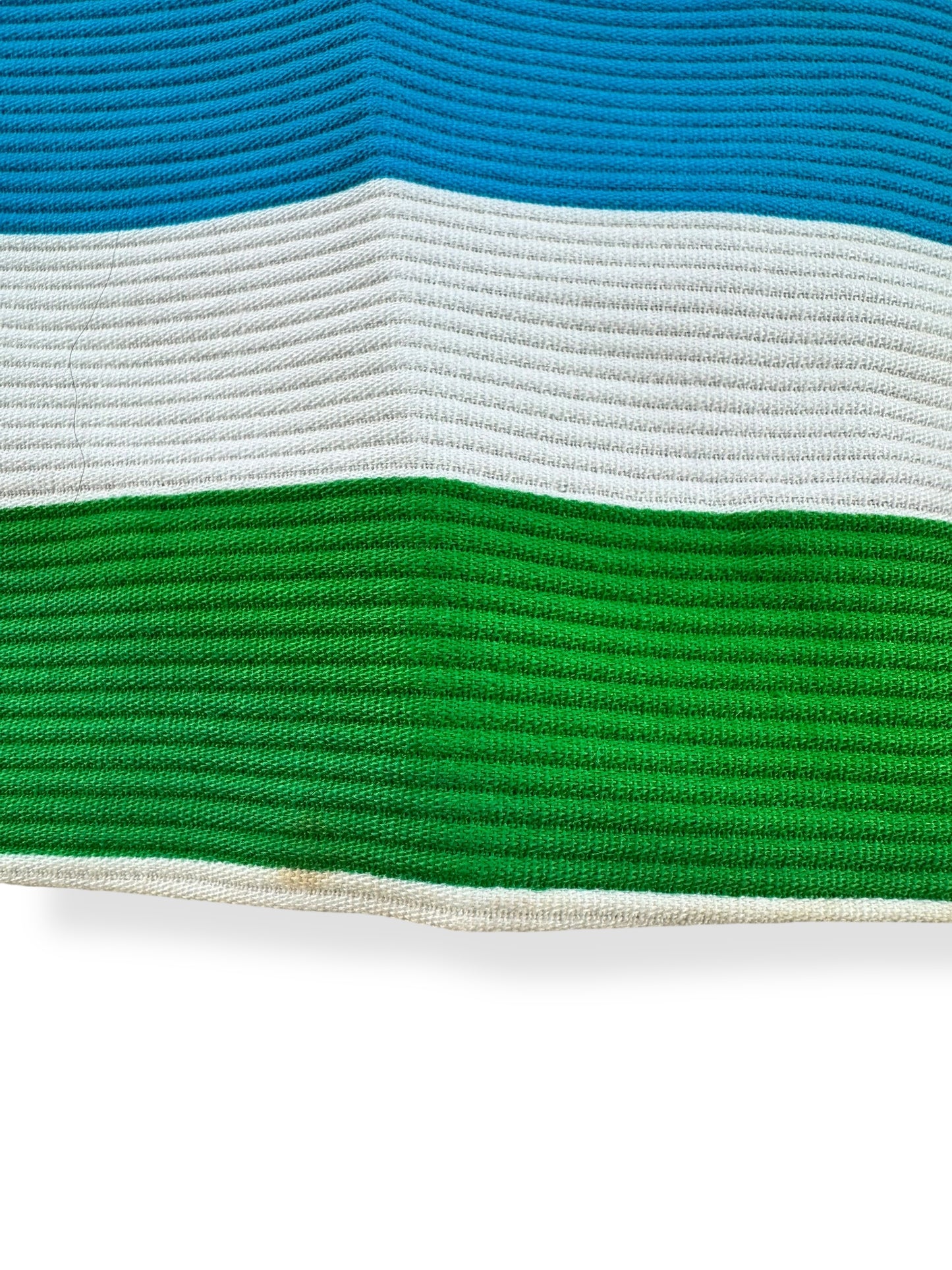 1970s Alex Coleman Rainbow Striped Skirt AS-IS L