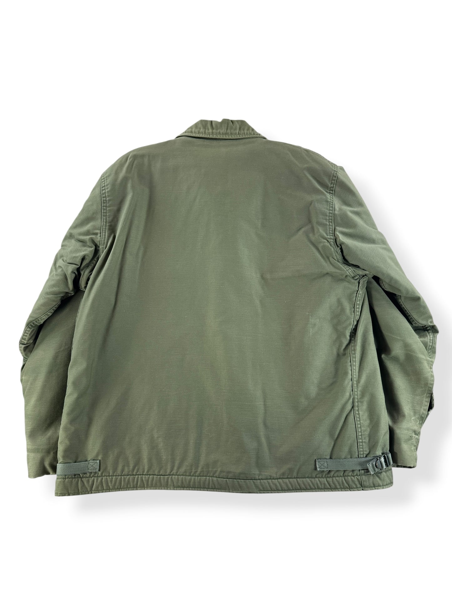 Back of Vintage Cold Weather A-2 Deck Jacket SZ XL