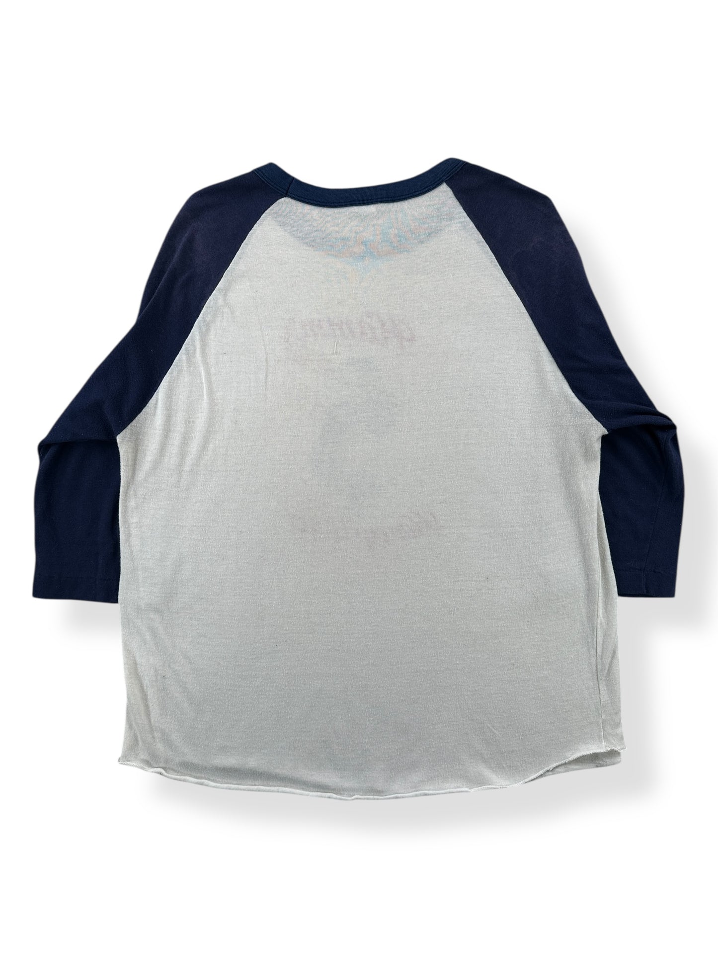 Back of Vintage Hamm's Heavy Hitter Raglan Tee SZ XL