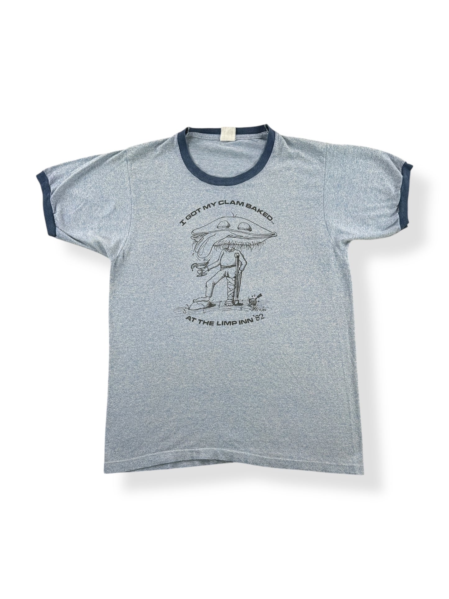 Front of Vintage Clam Baked Tee SZ M