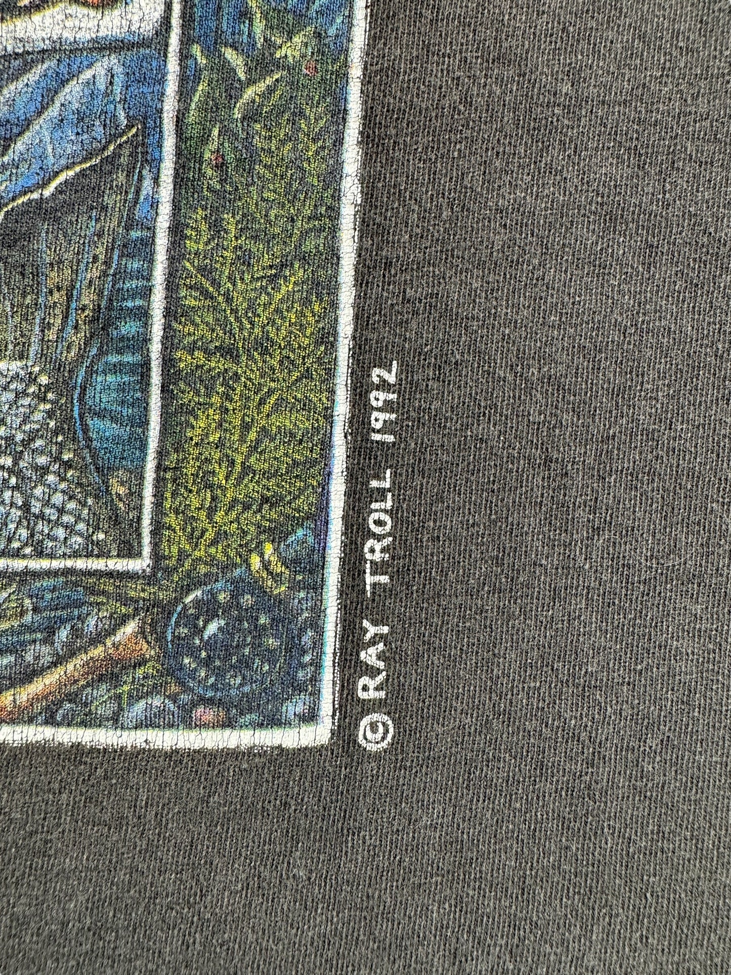 Trademark Date on Vintage 90s Ray Troll Tee SZ XXL