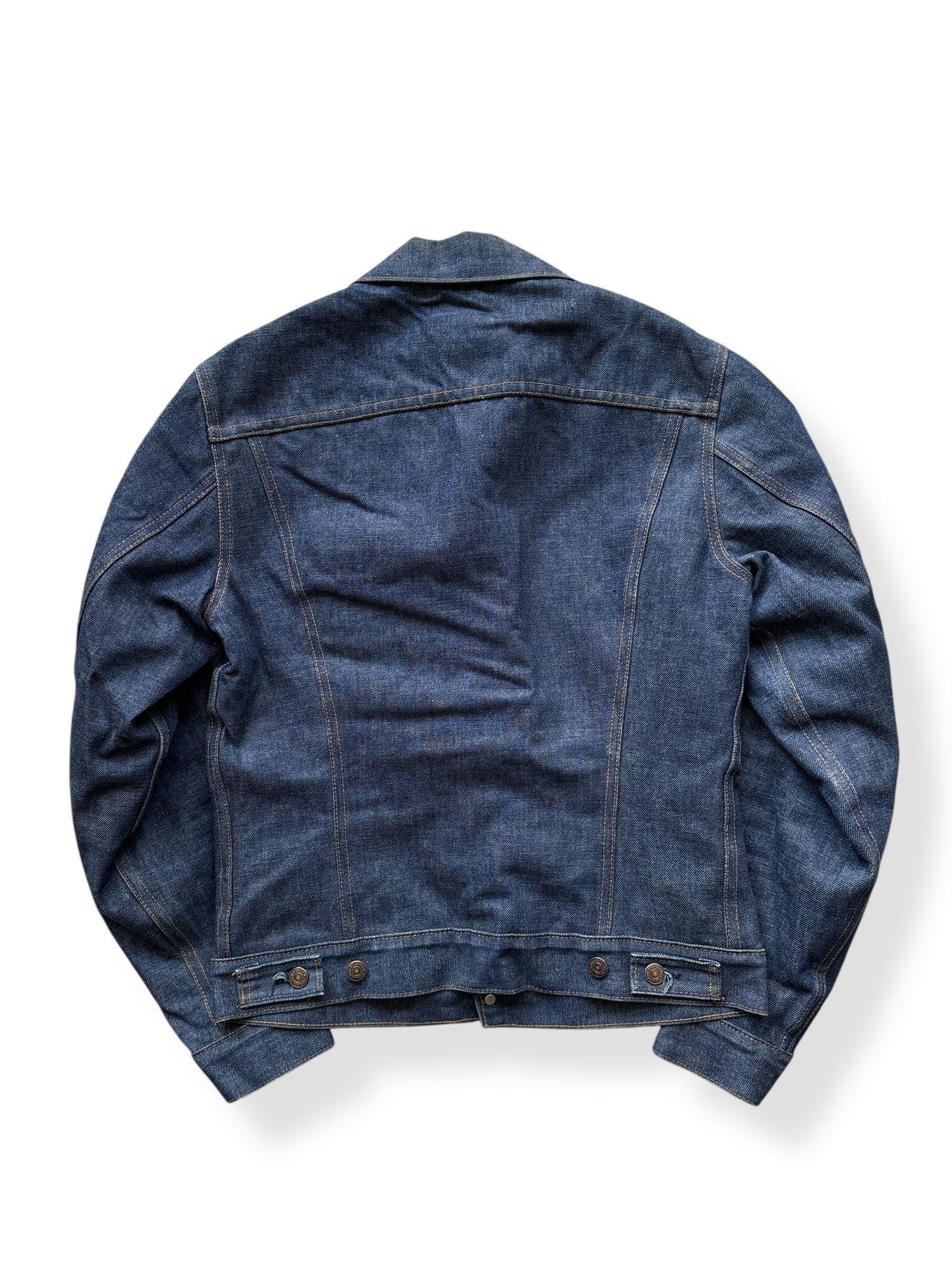 Back of Vintage NWOT Troy Blanket Lined Levis Type III Trucker SZ 36