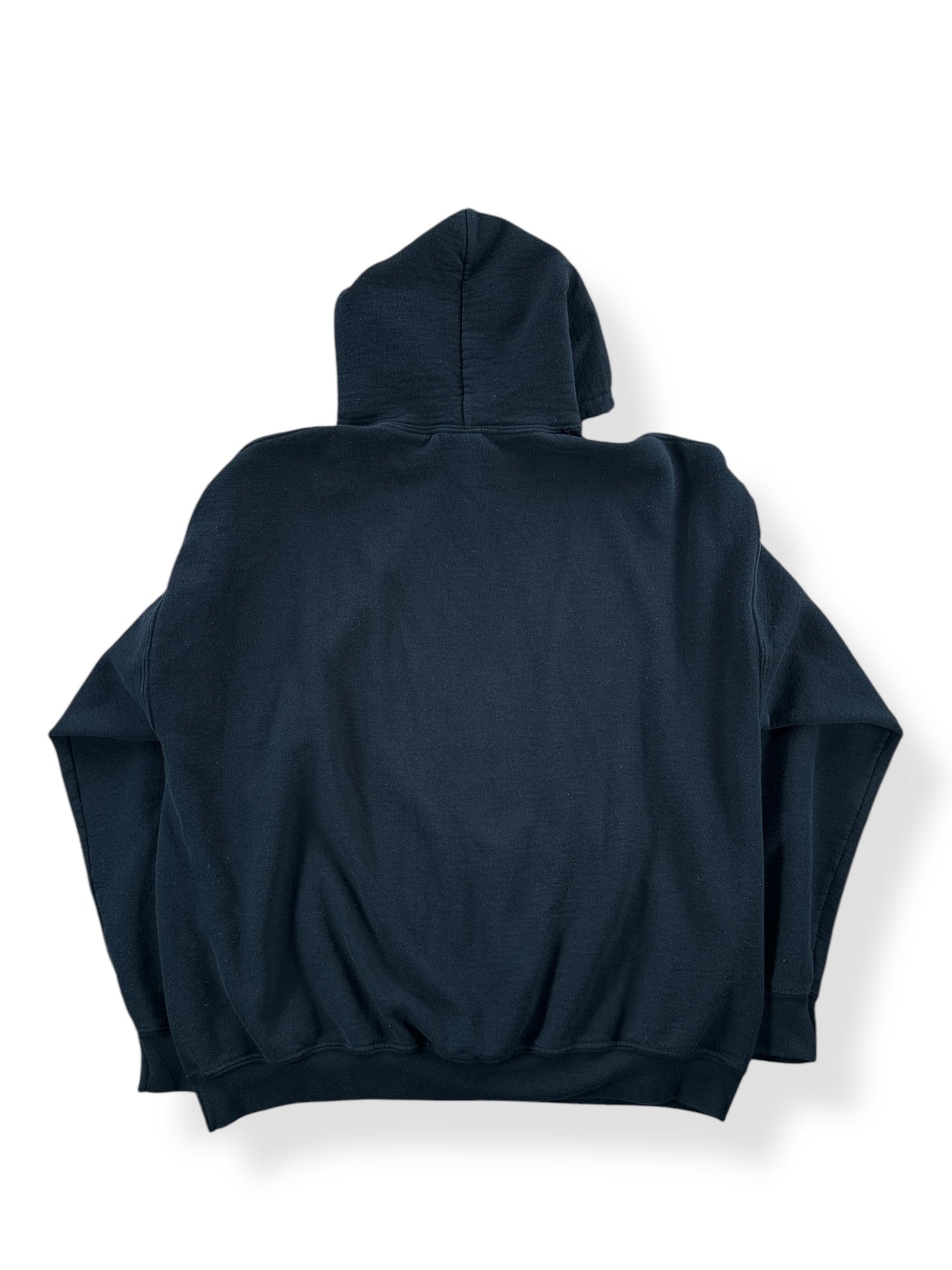 Back of Vintage Spawn Til You Die Ray Troll Hoodie SZ XL