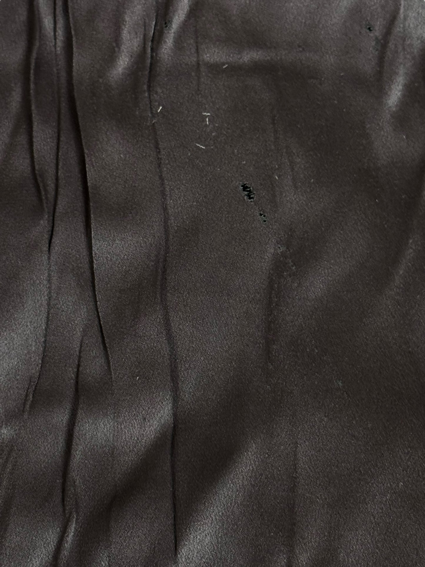 Holes in lining of 1960s Nordstrom's Wool and Lamb's Fur Coat M-L
