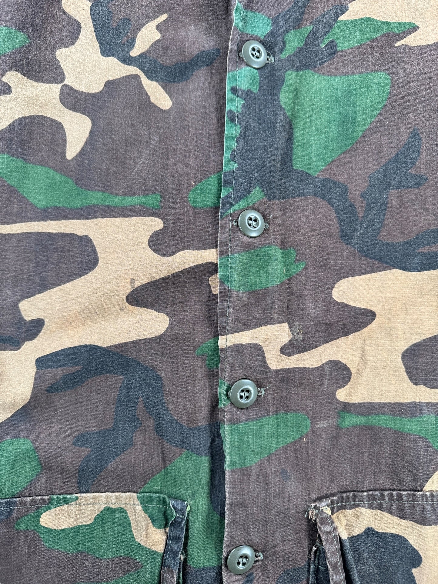 Stains on Vintage SafeTBak Camo Chore SZ XL