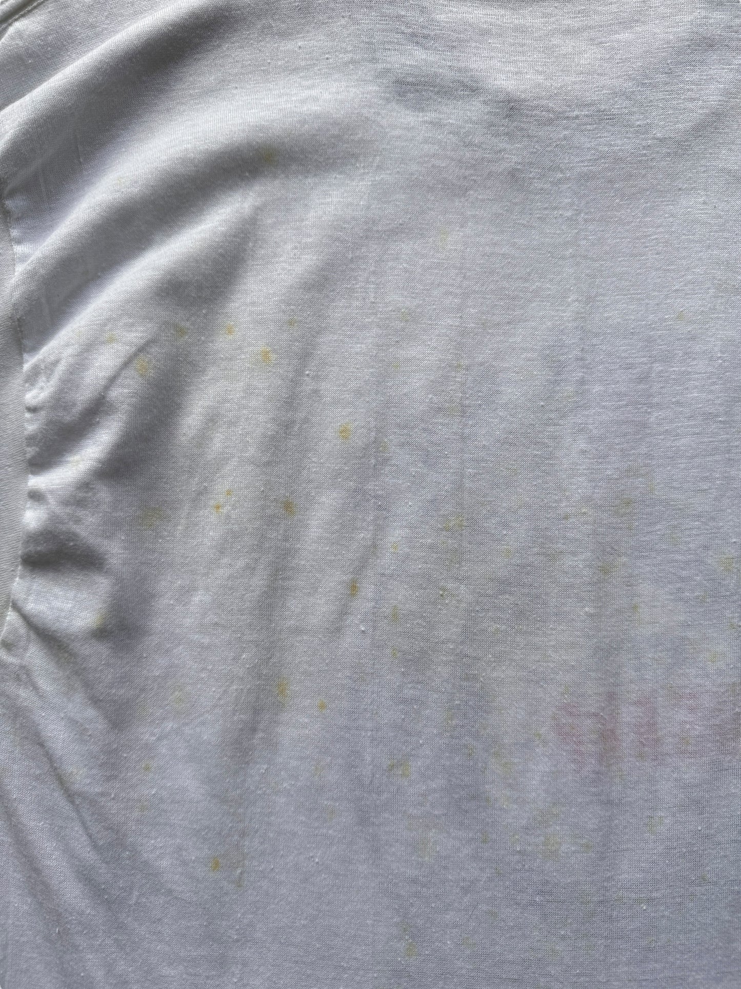 Back Staining on NOS Amundsen-Scott Antarctic Research Ringer Tee SZ S