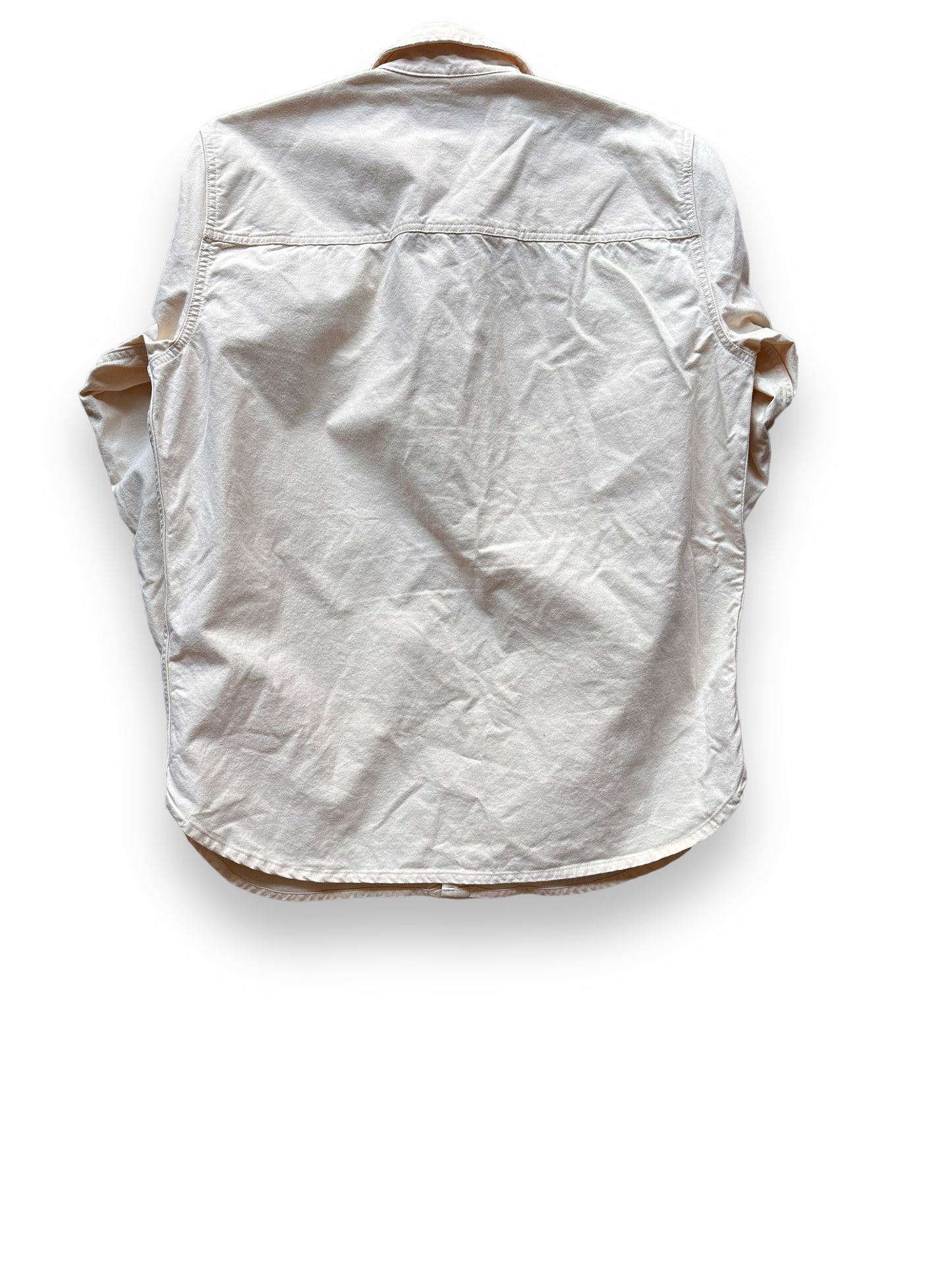 Rear View of Filson Yukon Chamois Shirt SZ M |  Barn Owl Vintage Goods | Vintage Filson Workwear Seattle