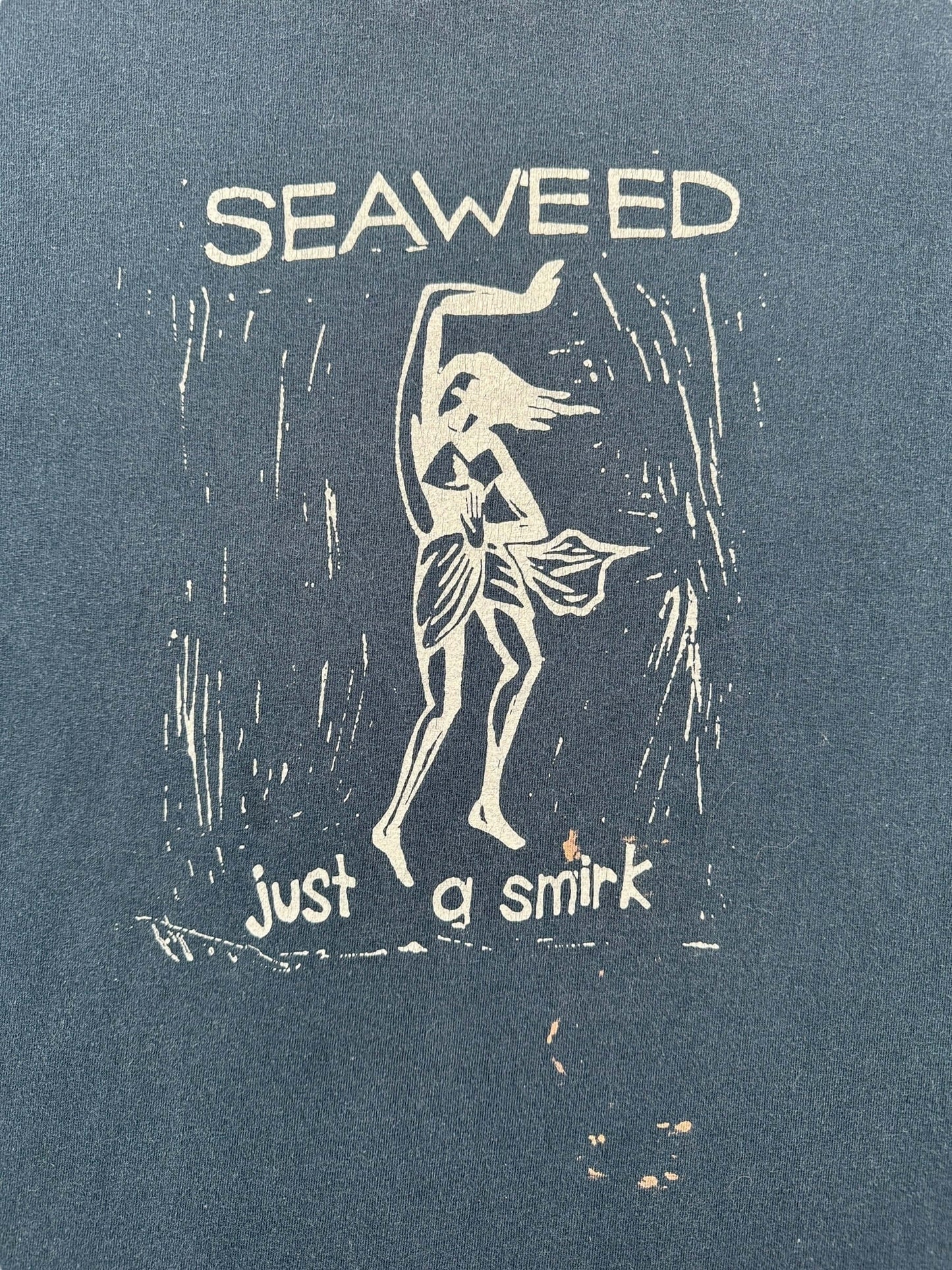Graphic of Vintage Tacoma's Own Seaweed Just a Smirk Tee SZ L