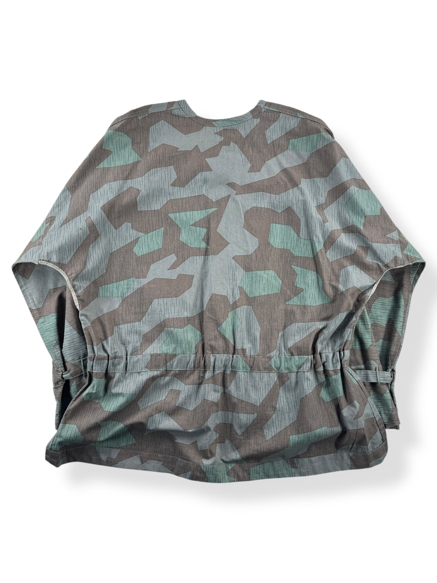 Back of Vintage German Rain Camo Smock SZ XL