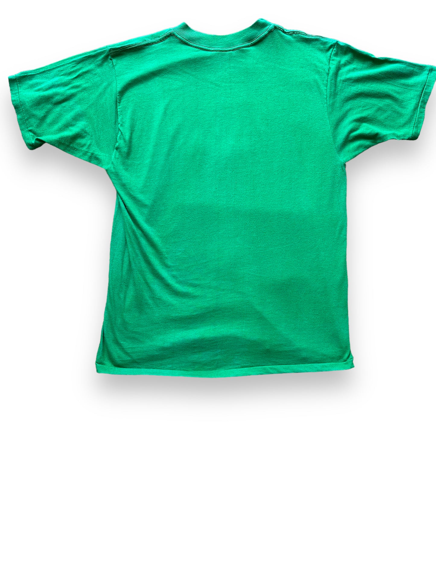 Rear View of Vintage Green Barbara Mandrell Tee SZ XL | Vintage Country Music Tees Seattle | Barn Owl Vintage Goods