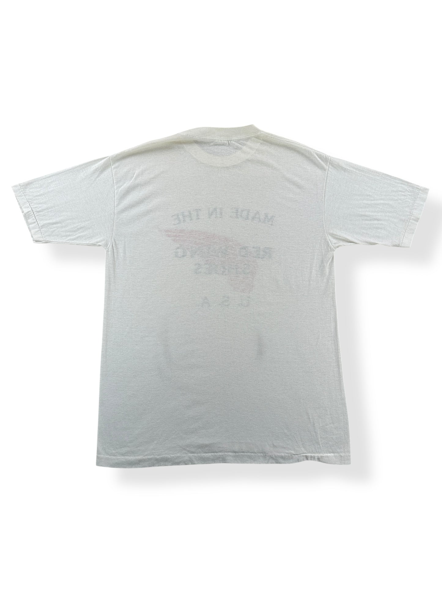 Back of Vintage Red Wing Shoes Tee SZ XXL
