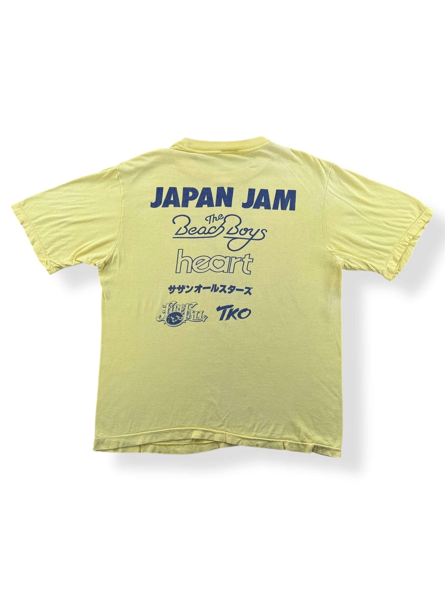 Back of Vintage 70’s Japan Jam Band Tee SZ L