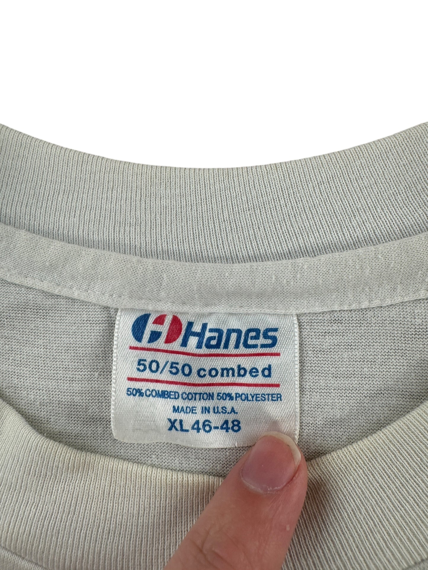 Tag on Vintage Langley Run Tee SZ L