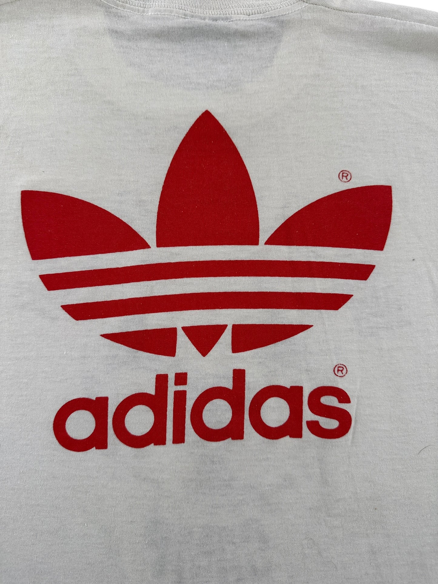 Back Graphic of Vintage Indiana Soccer Camp Tee SZ M (Fits S)