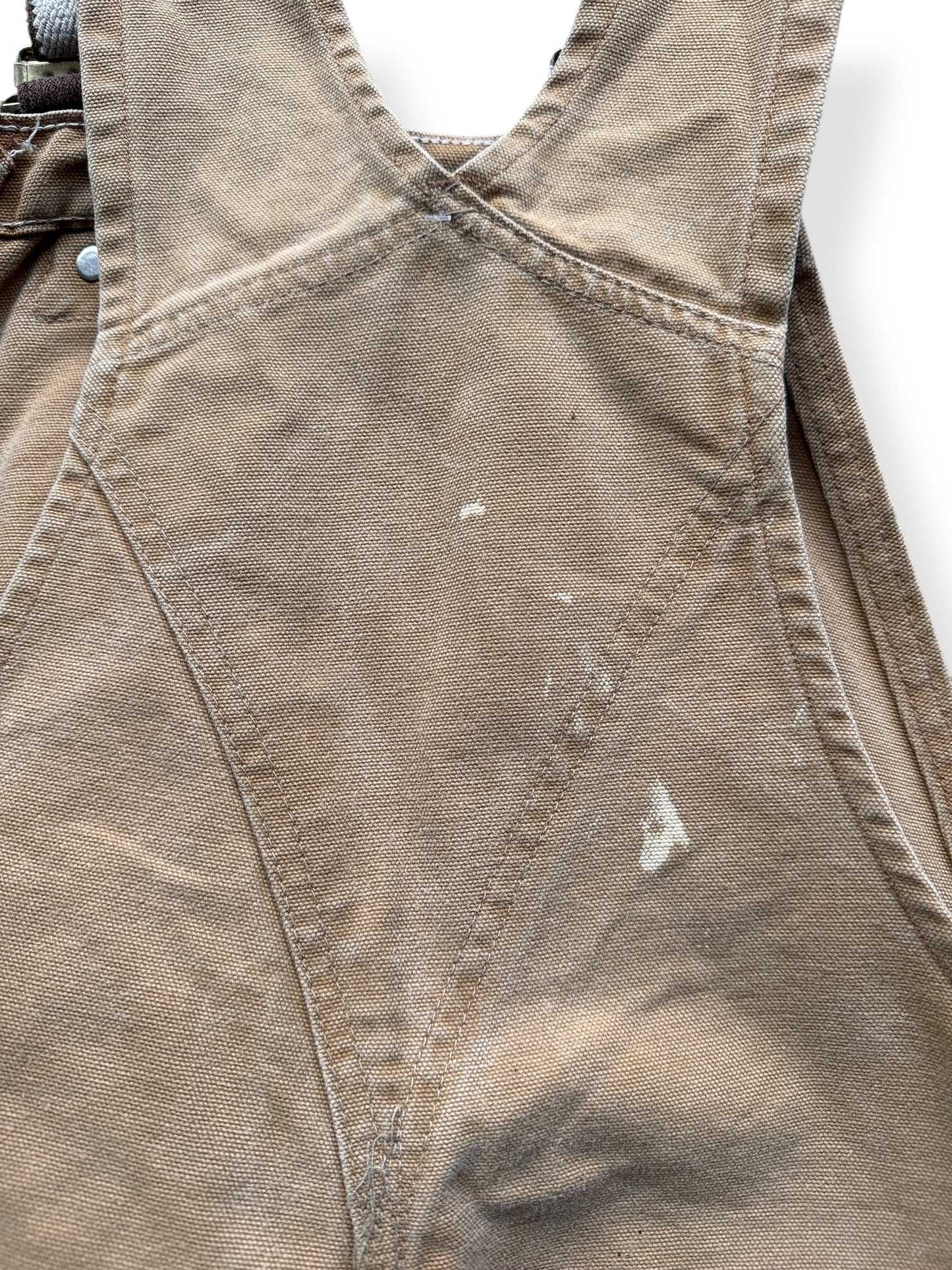 Back Stains on Vintage Carhartt Bib Overalls W36