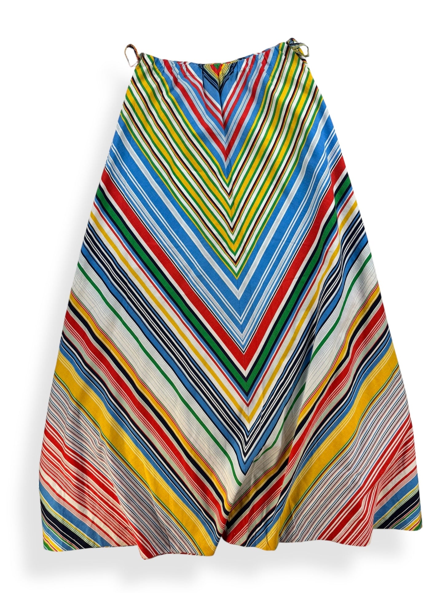 1970s Chevron Striped Skirt M