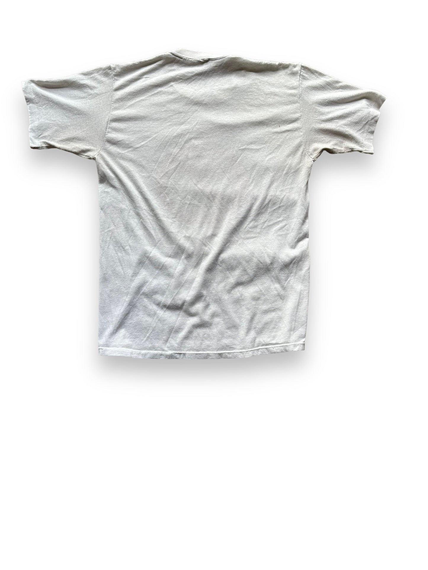 Rear View of Vintage Submuloc First Nations Anti-Columbus Tee SZ M | Vintage Graphic T-Shirts Seattle | Barn Owl Vintage Tees Seattle