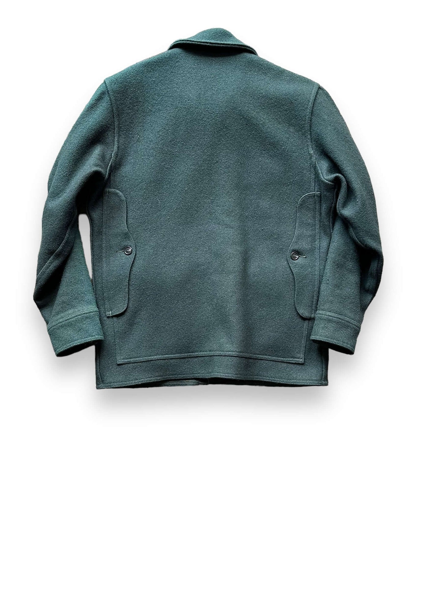 Rear View of Vintage Filson USFS Wool Jacket SZ 40 | Vintage Filson Workwear Seattle