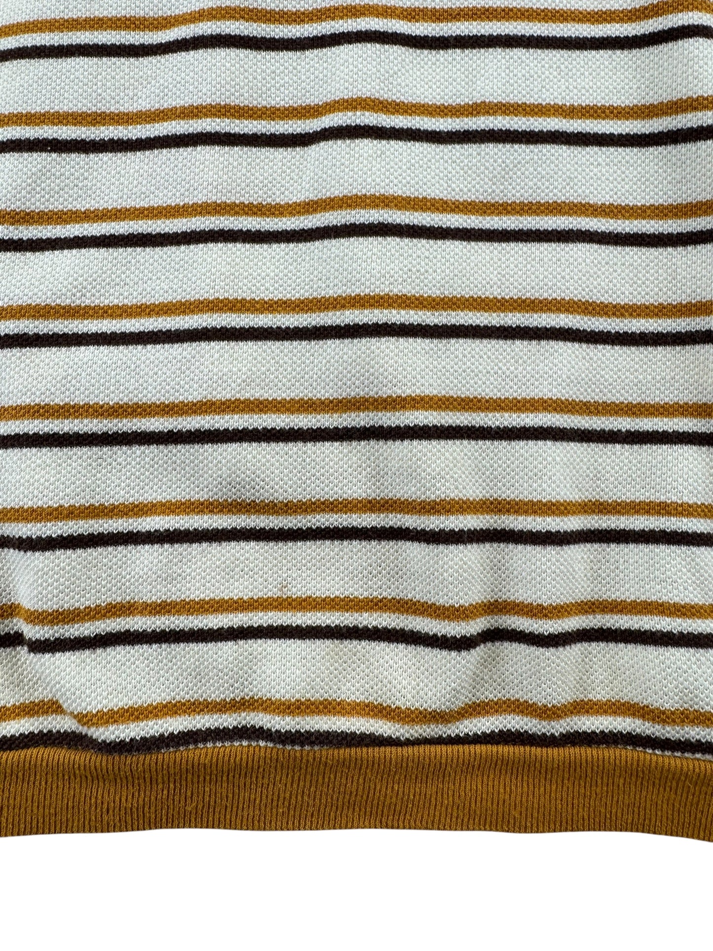 Stains 1960s Jantzen Striped Club Shirt L