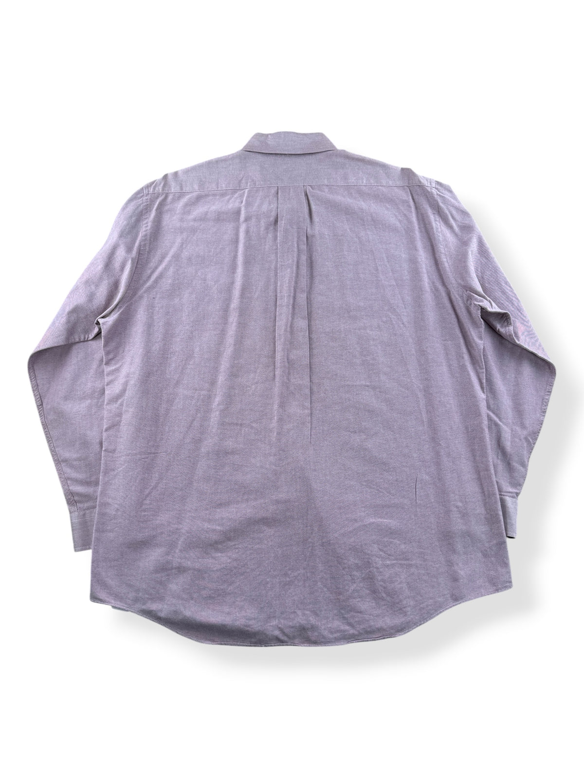 Back of Vintage NOS LL Bean Oxford Shirt SZ XL