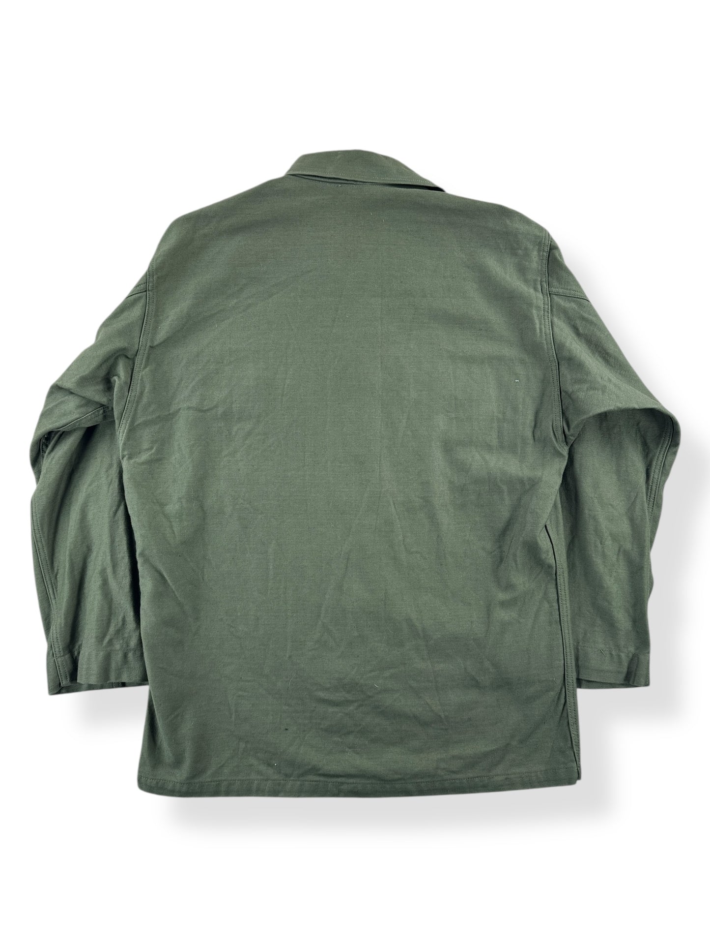 Back of Vintage Korean War OG 107 Top SZ S